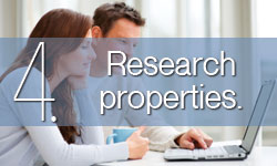 Step 4: Research properties. 