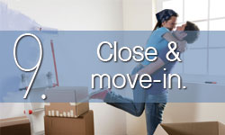 Step 9: Close & Move-In.