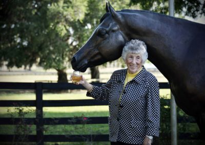 Carol Harris at Bo-Bett Farm