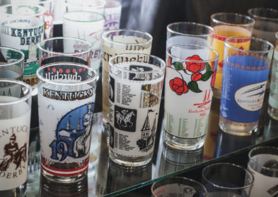 Derby drinking glasses