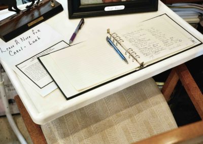 Photo and guest book at Bo-Bett Farm