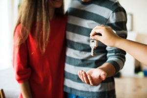 couple buying home full