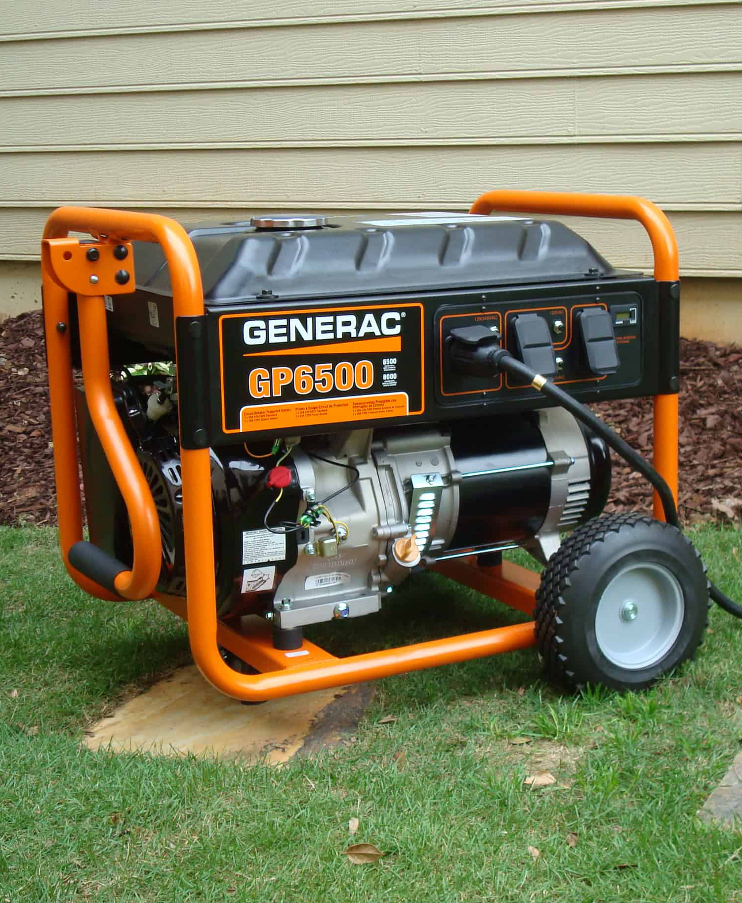 A generator, ready for use