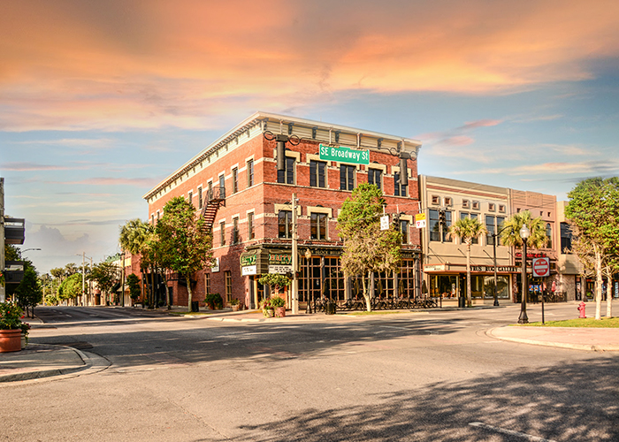 A view of Harry's in Downtown Ocala