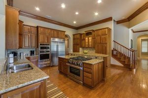 A beautiful chef's kitchen.
