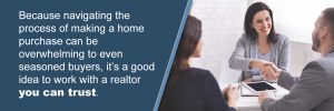 Work with an experienced realtor