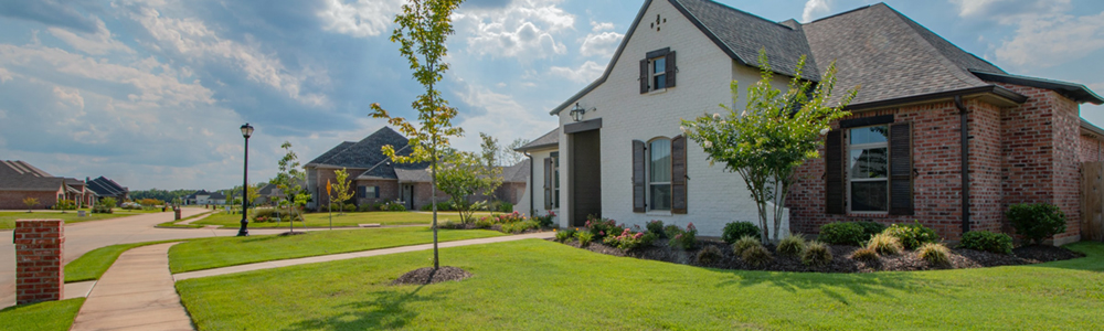 An attractive home in a residential neighborhood.