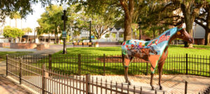 A painted horse from downtown Ocala.
