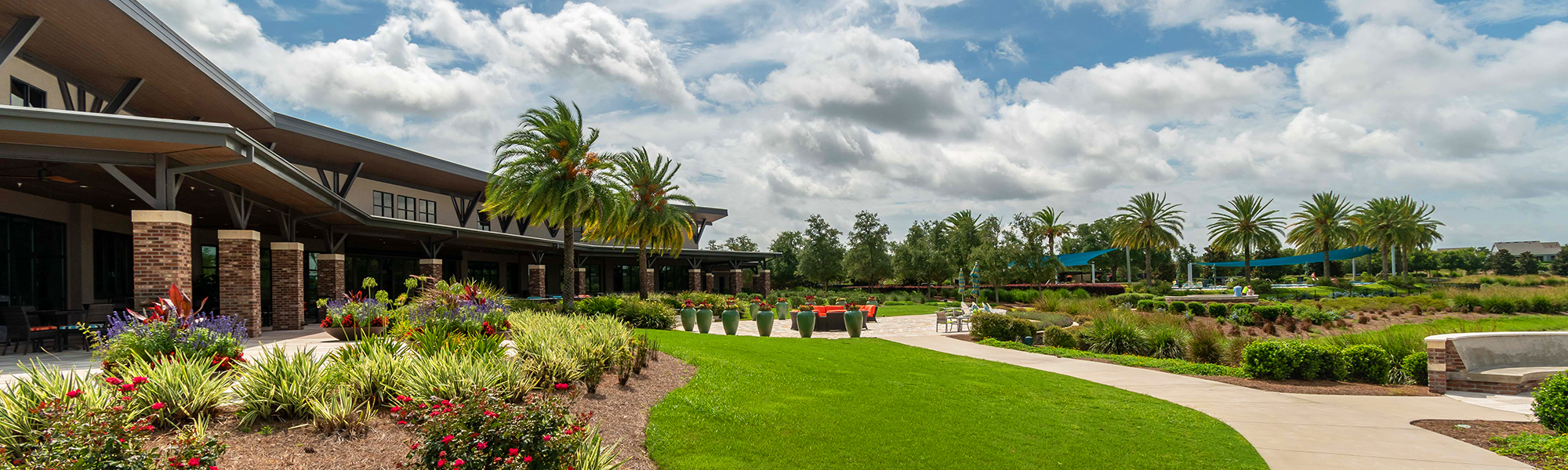 The beautiful clubhouse at Ocala Preserve.