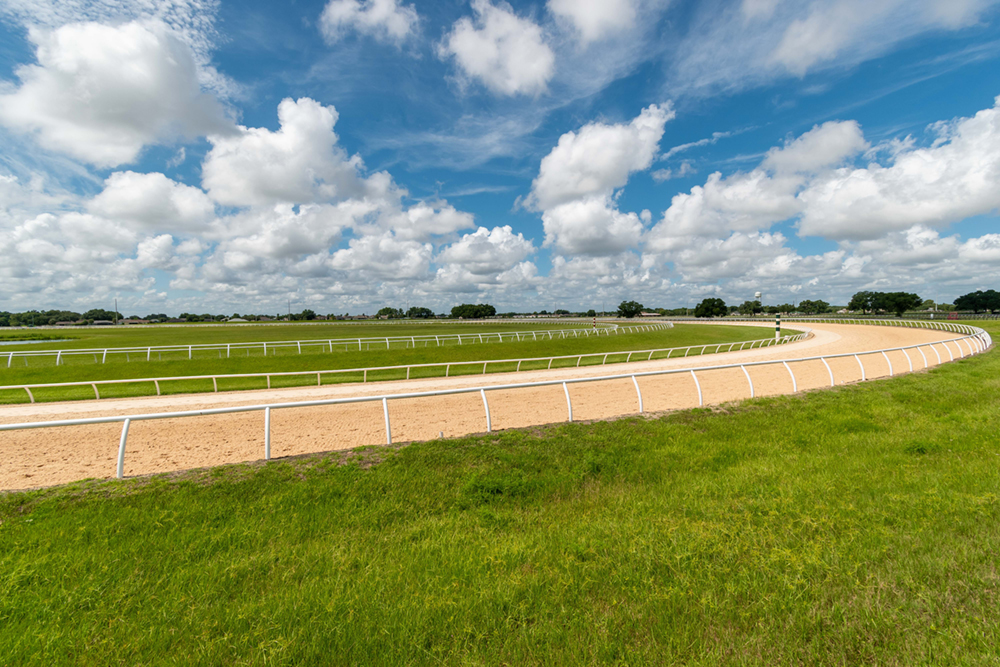 A view of the track at Sequel at Winding Oaks Farm