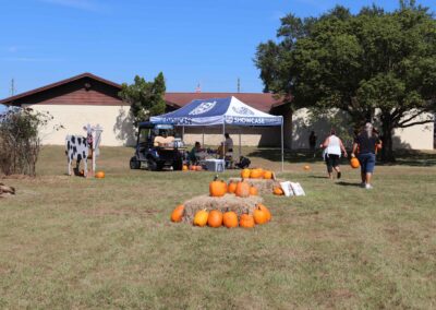 The Showcase Tent at the Fall Festival