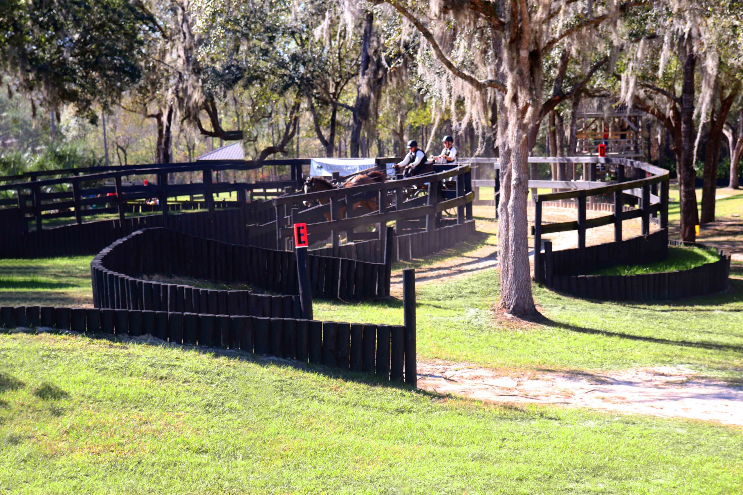 A driving course at Black Prong