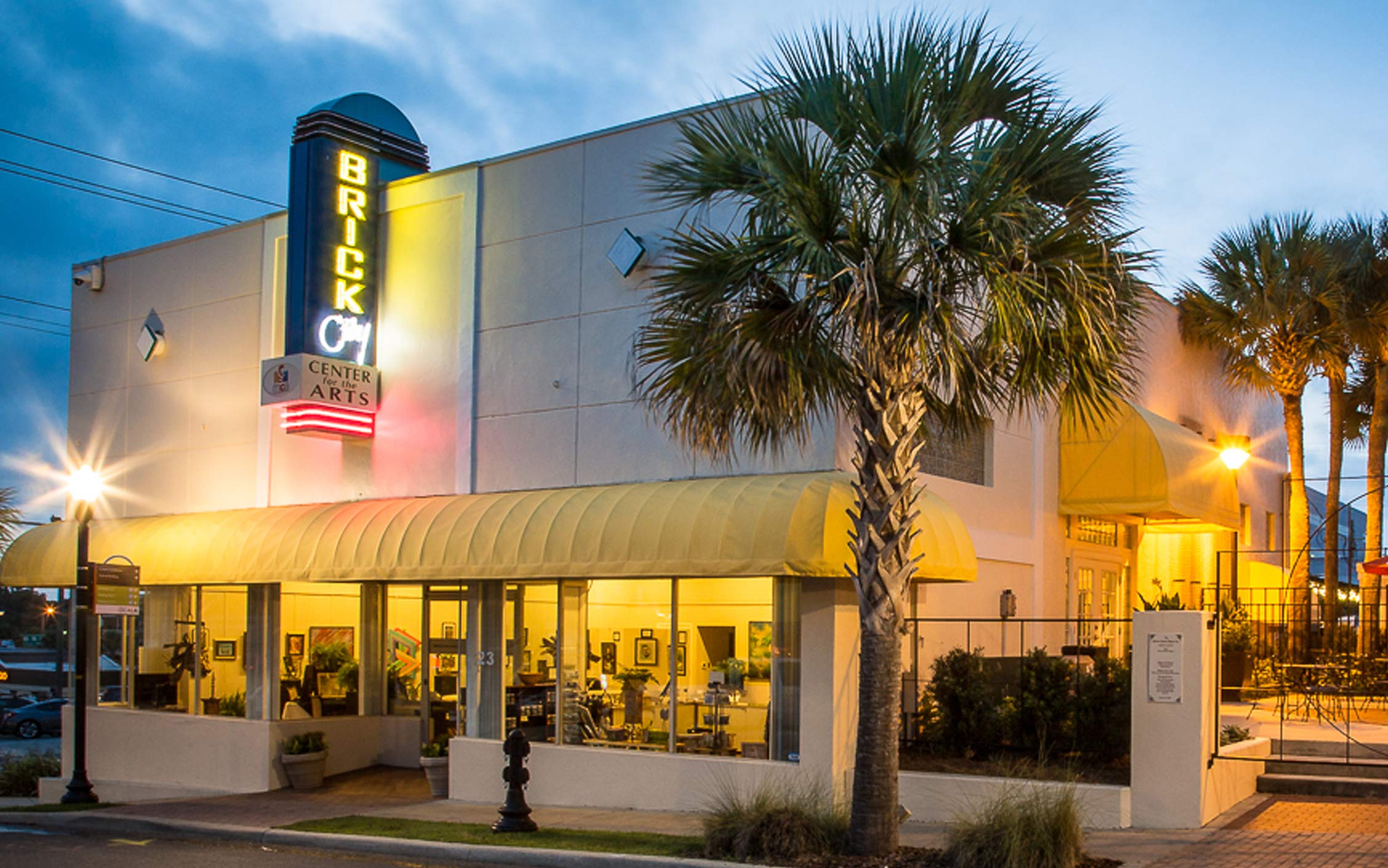 Brick City Center for the Arts building in downtown Ocala