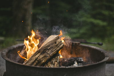 pexels-pixabay-164168 a crackling campfire