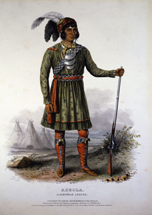 An illustration of Chief Asceola (Oseola)