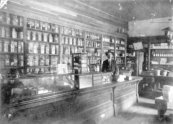pr02849 (Doc) John W. Castel's Drugstore. 1890 (circa).