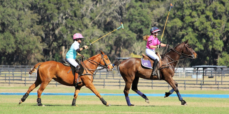 Dana_polo Dana playing polo