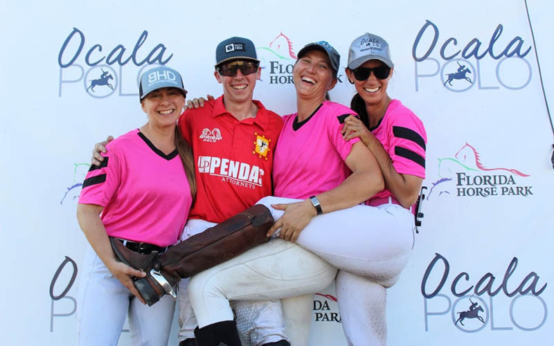 IMG_7197 Dana with the polo team